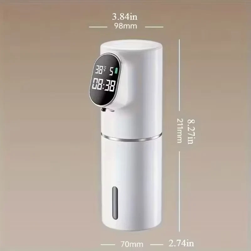 Automatic Foam Soap Dispenser with LED Display