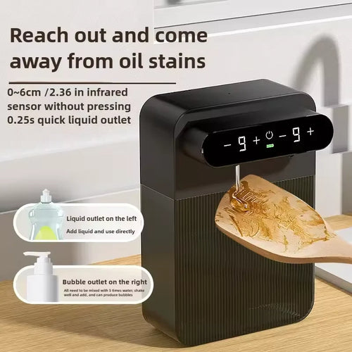 Rechargeable Double-Headed Foaming Soap Dispenser