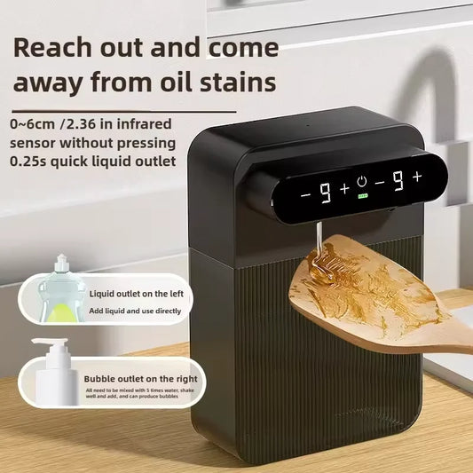 Rechargeable Double-Headed Foaming Soap Dispenser