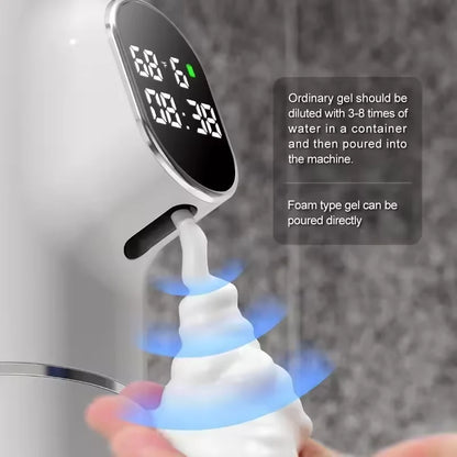 Automatic Foam Soap Dispenser with LED Display