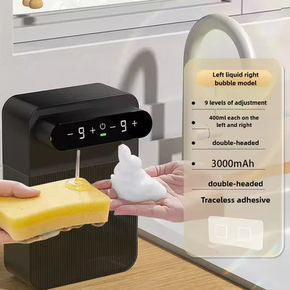Rechargeable Double-Headed Foaming Soap Dispenser